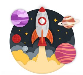 火箭和星球