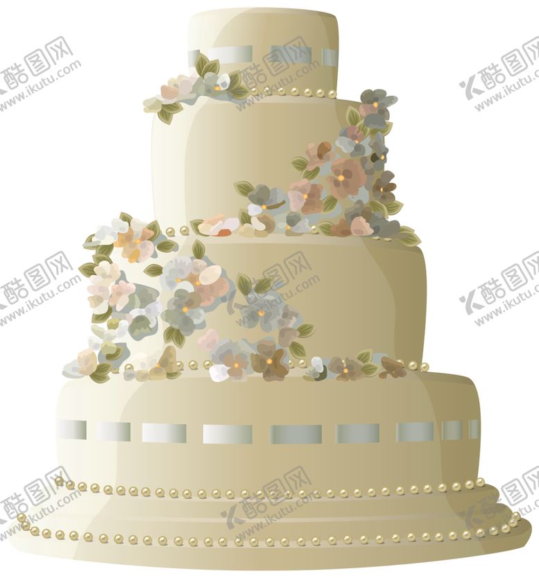 编号：66036102112110511698【酷图网】源文件下载-婚礼蛋糕