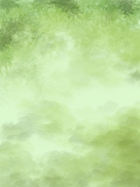 春天海报绿色素材春天素材