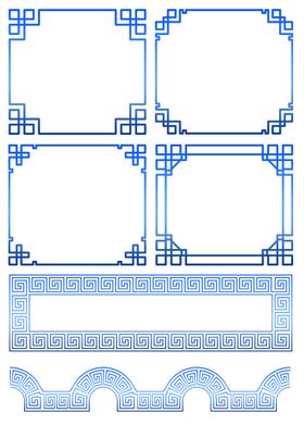 古典边框线框中国风元素线条装饰