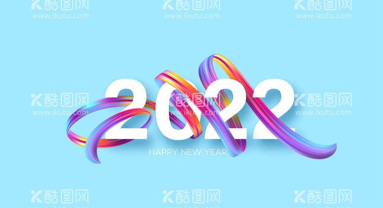 编号：13950701260056563161【酷图网】源文件下载-2022 年多彩主题字