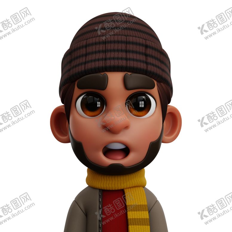 编号：36557101251226583702【酷图网】源文件下载-潮流卡通头像