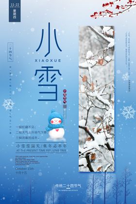 小雪海报