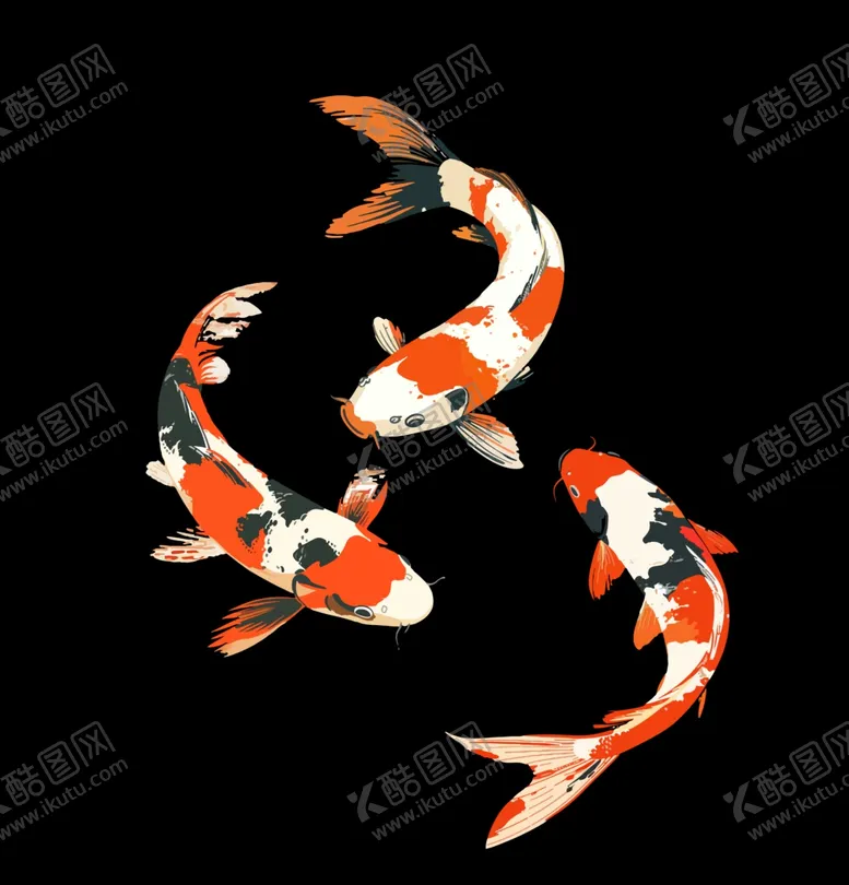 编号：41194002191457208404【酷图网】源文件下载-锦鲤