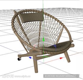 C4D模型椅子