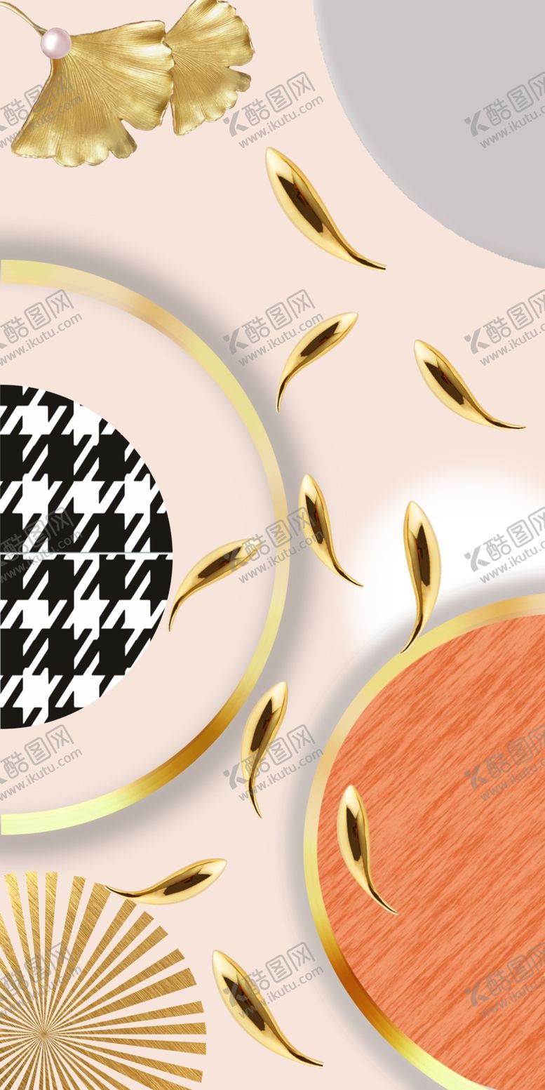编号：81792901292338435753【酷图网】源文件下载-新中式玄关