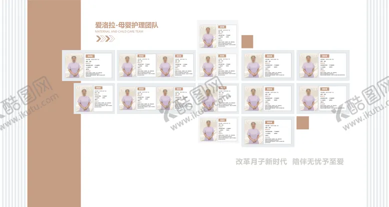 编号：59692108011139487821【酷图网】源文件下载-母婴护理团队文化墙