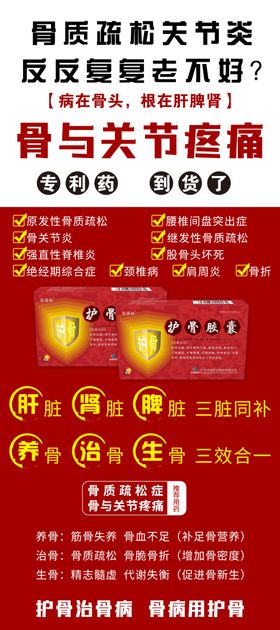 关节炎治疗仪器宣传海报