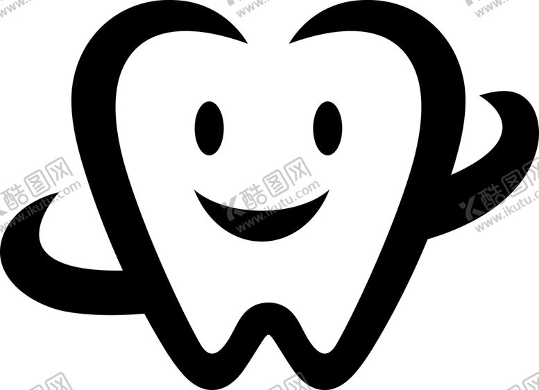 编号：74766811021105344535【酷图网】源文件下载-牙齿logo