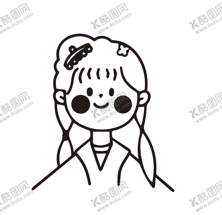 编号：37009905140138206056【酷图网】源文件下载-卡通古代女孩