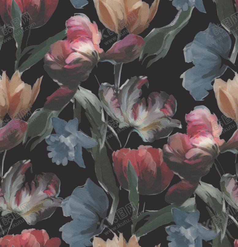 编号：48168509220522529236【酷图网】源文件下载-灰色郁金香