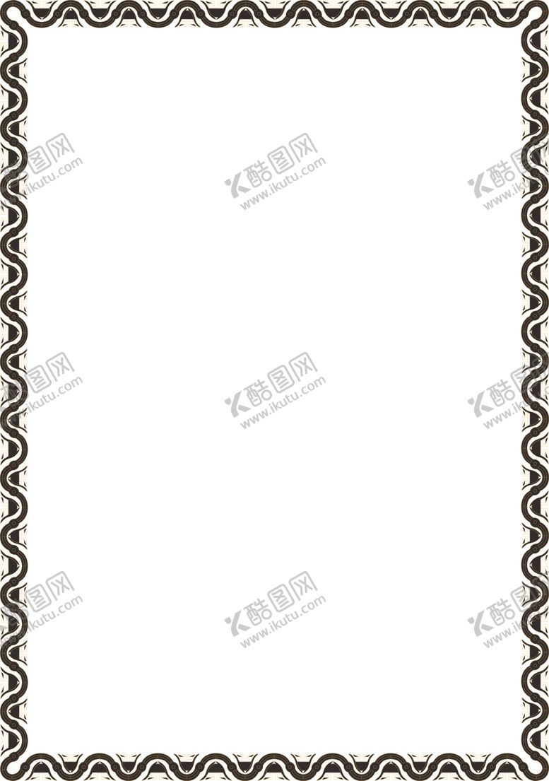 编号：24928809251441047925【酷图网】源文件下载-简约花纹边框