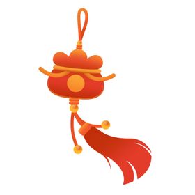 中国风新年福袋挂饰