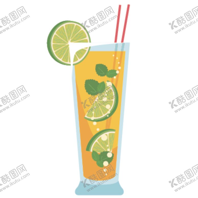 编号：69473710291449173467【酷图网】源文件下载-夏日冷饮矢量插画