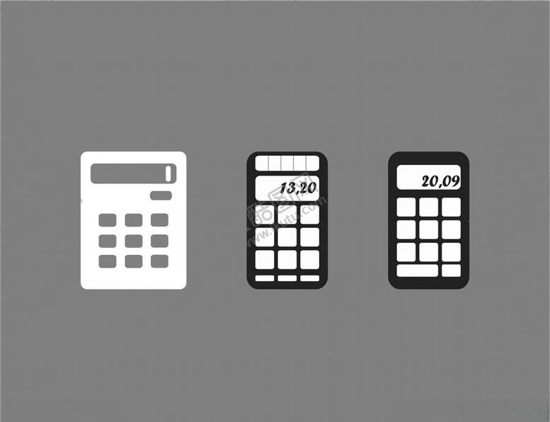 编号：68814610180007509724【酷图网】源文件下载-矢量计算器