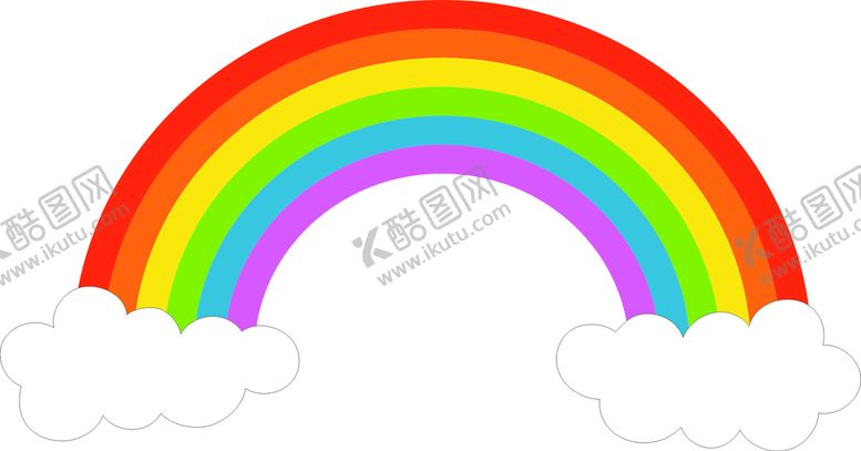 编号：93105102031647348631【酷图网】源文件下载-卡通彩虹