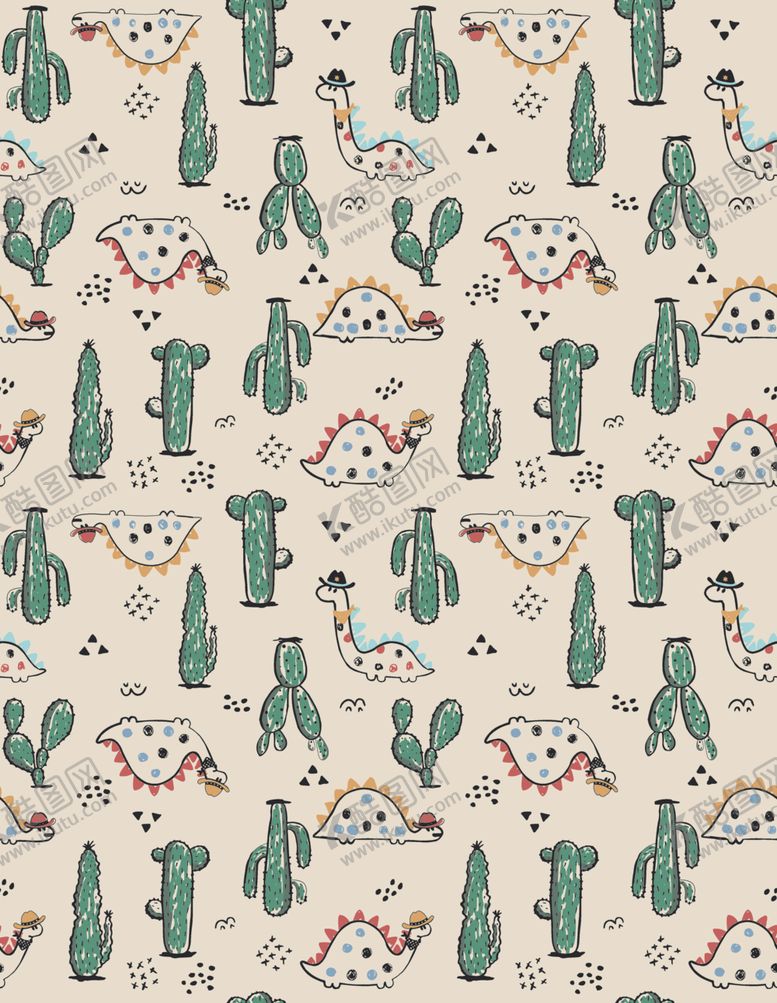 编号：85748910272052485081【酷图网】源文件下载-卡通仙人树