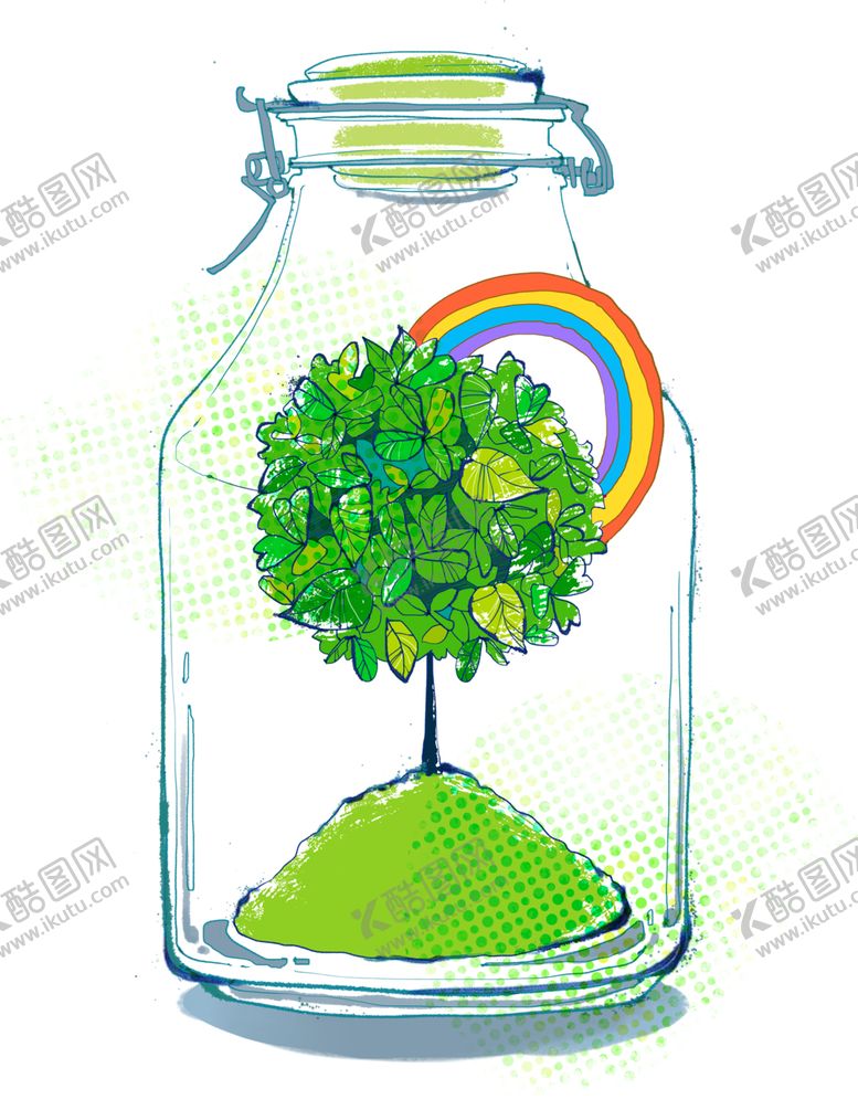 编号：38237810030407262781【酷图网】源文件下载-绿色装饰