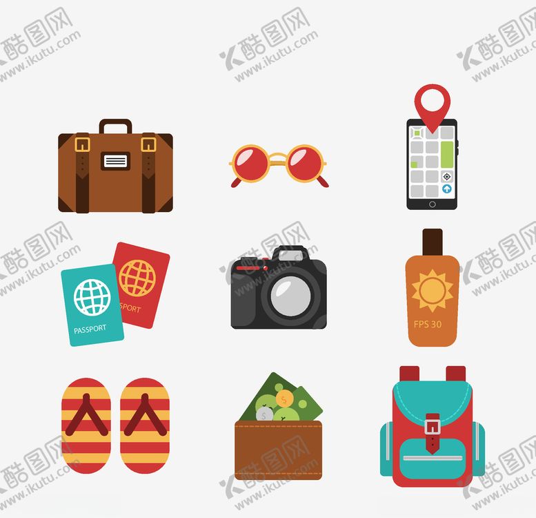 编号：66572909261347365787【酷图网】源文件下载-旅行元素