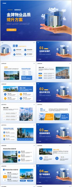物业服务品质管理提升方案PPT