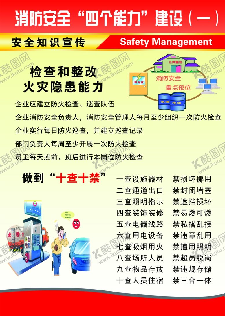 编号：29960107030305435859【酷图网】源文件下载-消防安全“四个能力”建设（一）