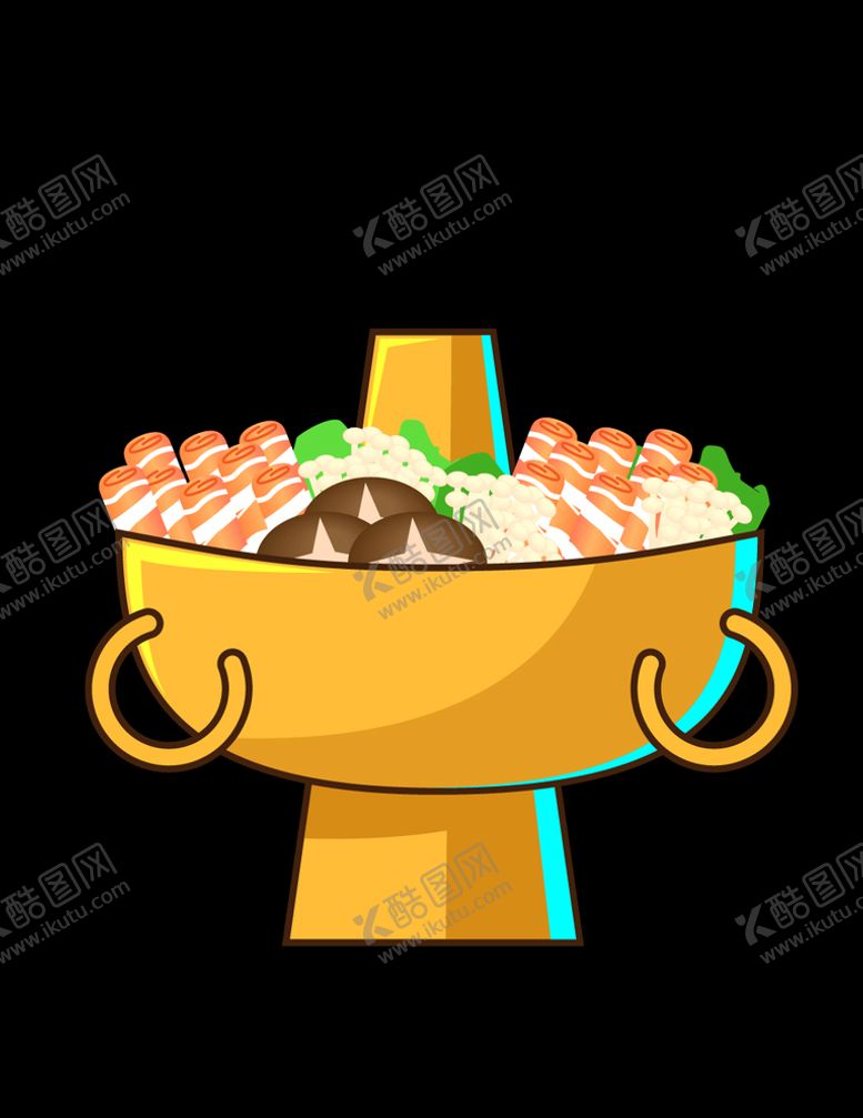 编号：31005607071253092396【酷图网】源文件下载-矢量扁平火锅元素