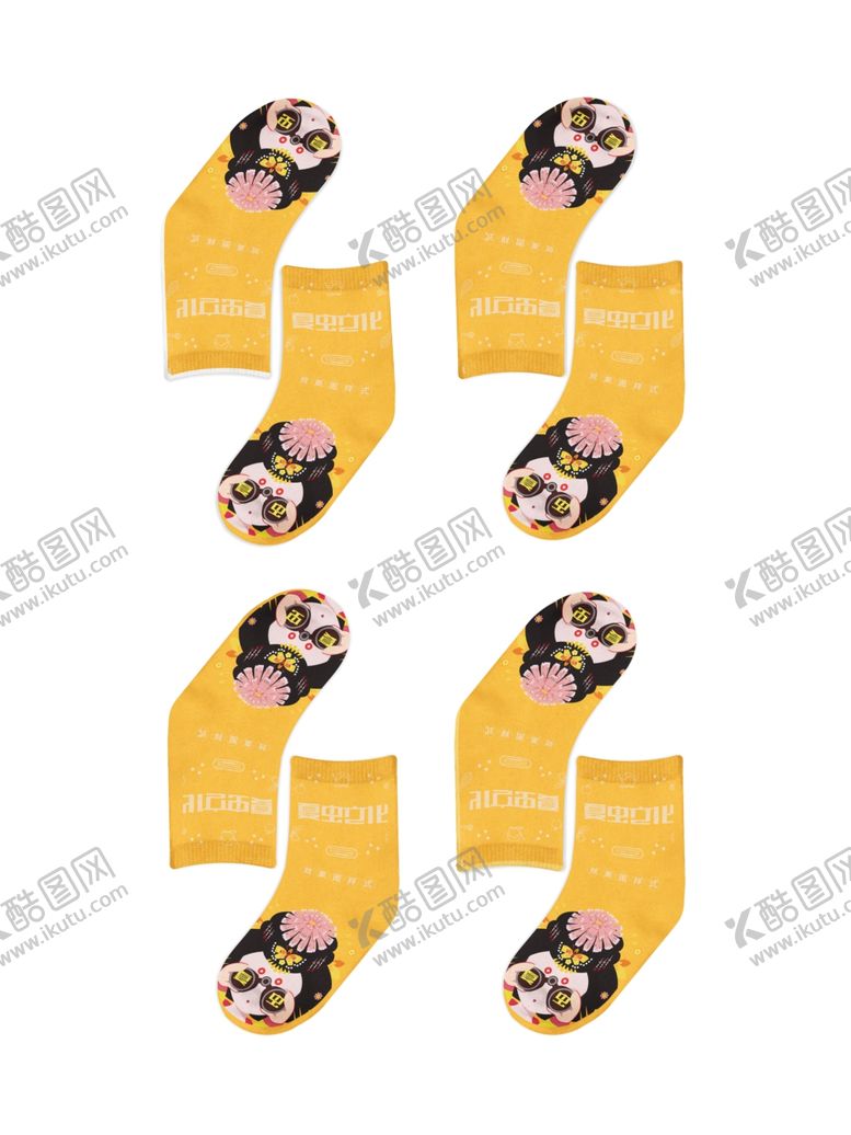 编号：87075303151010182863【酷图网】源文件下载-袜子样机