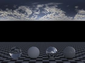C4D天空贴图HDR贴图