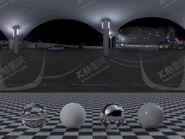 编号：95111302161959552375【酷图网】源文件下载-C4D城市夜景贴图HDR贴图