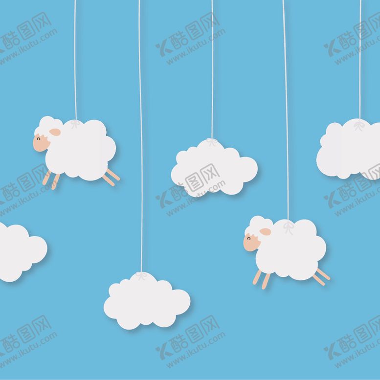 编号：82024004211532497214【酷图网】源文件下载-羊卡通羊手绘羊动物