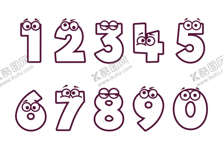 编号：91371004221555545103【酷图网】源文件下载-数字