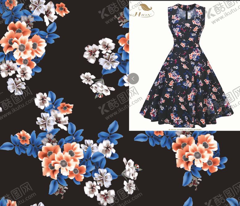 编号：77192909221513578822【酷图网】源文件下载-手绘花