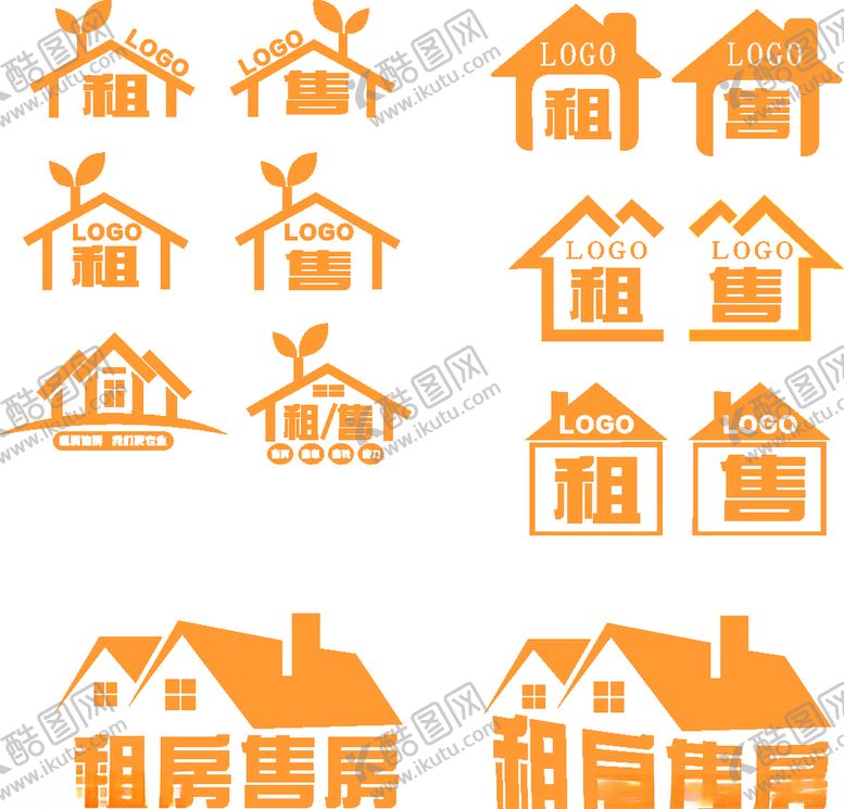 编号：96796809261022581153【酷图网】源文件下载-租房售房玻璃贴