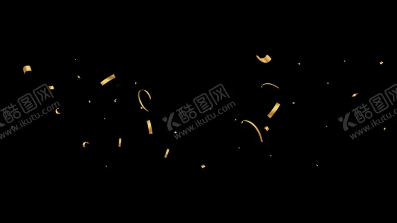 编号：60757003150754594541【酷图网】源文件下载-金色庆祝碎片