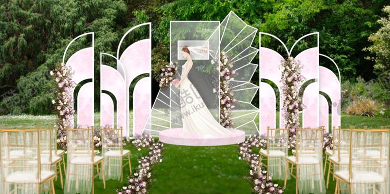 编号：37708605101215082578【酷图网】源文件下载-森系高端简约婚礼