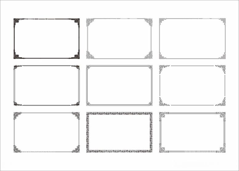 编号：28315412221655176857【酷图网】源文件下载-边框