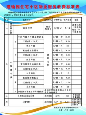 物业服务收费 