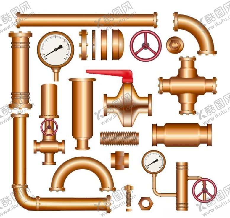 编号：50558211011946091622【酷图网】源文件下载-金属管道