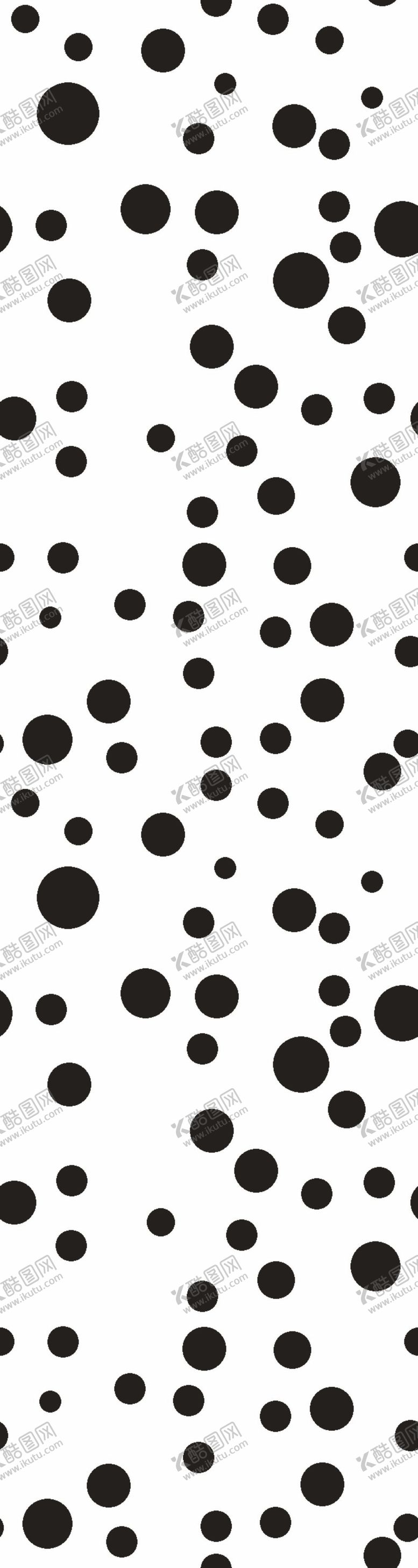编号：67320509140011060523【酷图网】源文件下载-白底黑点  