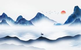 山水画