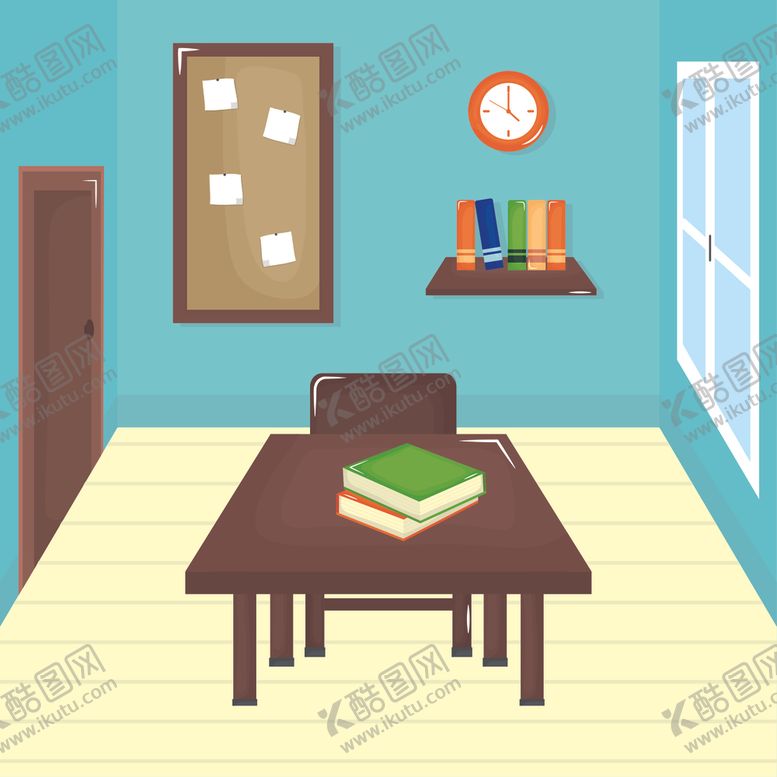 编号：41018907061733353242【酷图网】源文件下载-学生学校生活场景插画