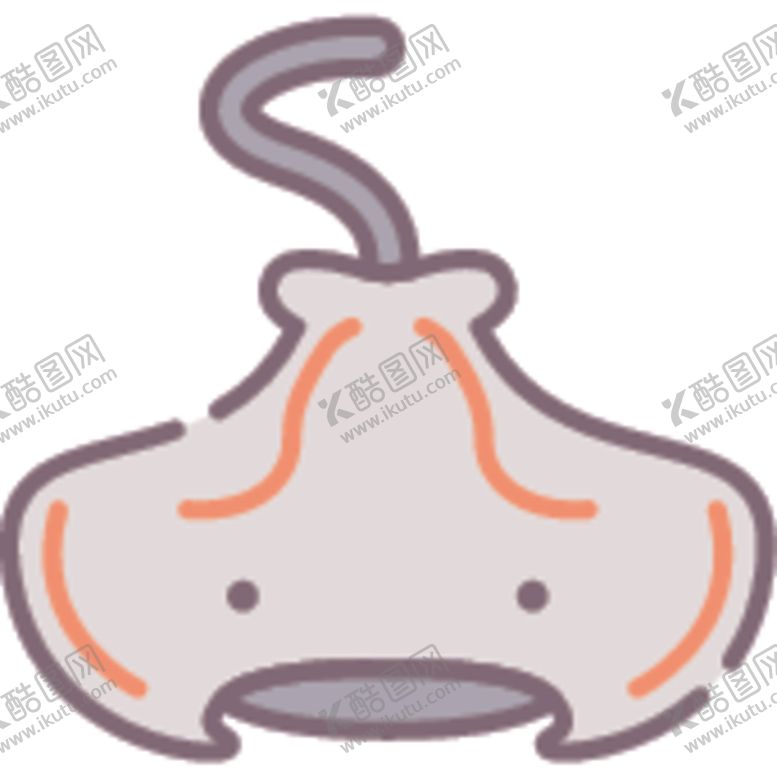 编号：49851509180630067143【酷图网】源文件下载-简笔鳐鱼