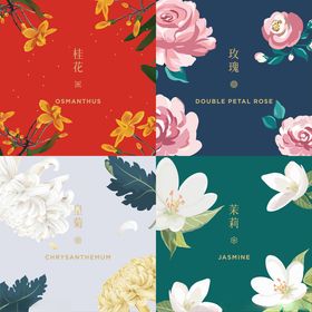 花卉图手绘