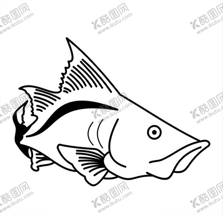 编号：47009204210558303674【酷图网】源文件下载-鱼图案矢量图