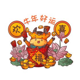 牛年卡通形象