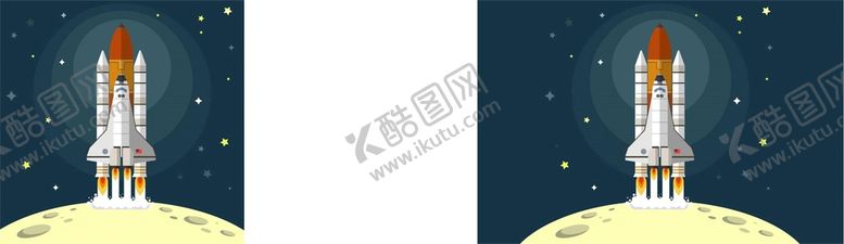 编号：41473012301655441523【酷图网】源文件下载-卡通火箭