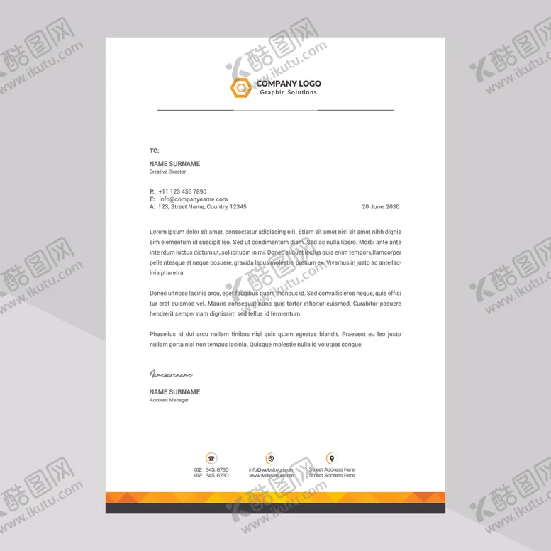 编号：90261302081139295487【酷图网】源文件下载-信纸