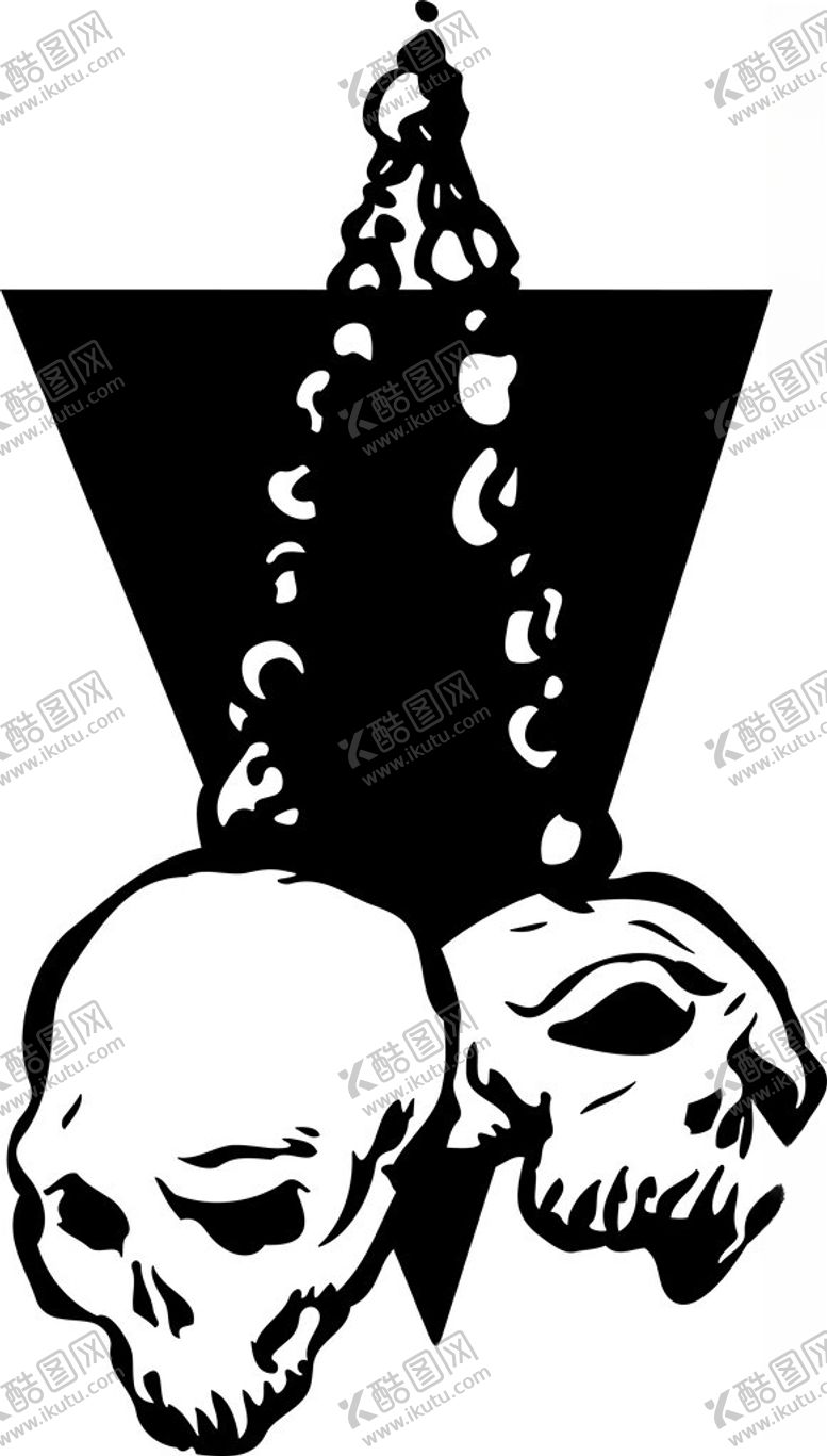编号：88901602180205595136【酷图网】源文件下载-黑白卡通手绘