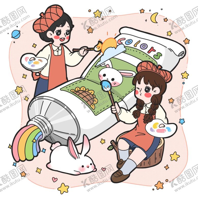 编号：63764809281945225455【酷图网】源文件下载-手绘儿童简笔画