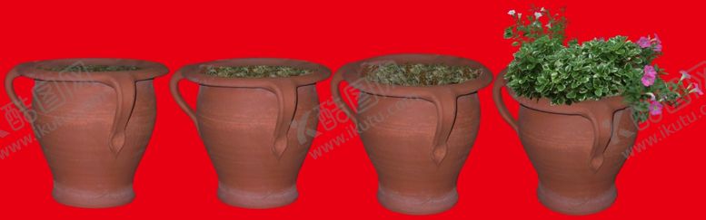 编号：72937509112245205635【酷图网】源文件下载-花盆分层